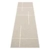 Pappelina Fred Rug, 70 X 270 Cm, Linen - Vanilla 2 Pappelina Fred Rug, 70 X 270 Cm, Linen - Vanilla -Fine Home Textiles Store pappelina fred fr9f727