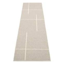 Pappelina Fred Rug, 70 X 270 Cm, Linen - Vanilla
