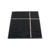 Pappelina Fred Rug, 70 X 90 Cm, Black - Vanilla -Fine Home Textiles Store pappelina fred frx709
