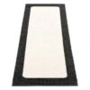 Pappelina Ilda Rug, 70 X 180 Cm, Black - Vanilla 2 Pappelina Ilda Rug, 70 X 180 Cm, Black - Vanilla -Fine Home Textiles Store pappelina ilda ilx718