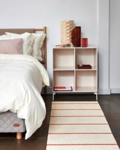 Pappelina Olle Rug 70 X 240 Cm, Brick - Cream -Fine Home Textiles Store pappelina olle brick creative