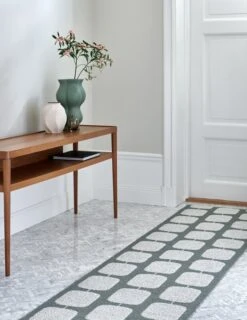 Pappelina Sten Rug, 70 X 200 Cm, Army Green - Grey -Fine Home Textiles Store pappelina sten army creative