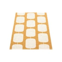 Pappelina Sten Rug, 70 X 100 Cm, Ochre - Vanilla