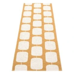 Pappelina Sten Rug, 70 X 200 Cm, Ochre - Vanilla