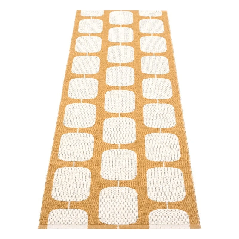 Pappelina Sten Rug, 70 X 200 Cm, Ochre - Vanilla 3 Pappelina Sten Rug, 70 X 200 Cm, Ochre - Vanilla
