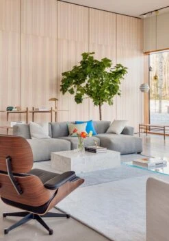 HAY Raw No 2 Rug, Light Blue 5 HAY Raw No 2 Rug, Light Blue -Fine Home Textiles Store showroom maaliskuu22 Fds5