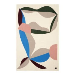 Marimekko Berry Throw, Cotton - Red - Electric Blue